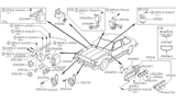 Diagram for Nissan Turn Signal Flasher - 25520-89966
