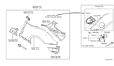 Diagram for Nissan 350Z Fuel Filler Housing - 78120-CD000