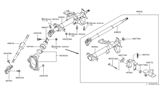 Diagram for Nissan Frontier Steering Column Cover - 48980-AL500