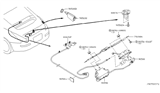 Diagram for Nissan 370Z Door Latch Assembly - 90550-CD00A