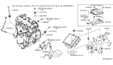 Diagram for 2017 Nissan Murano Engine Control Module - 23703-5AF0A