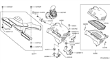 Diagram for Nissan Pathfinder Air Filter Box - 16500-3KY0A