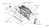 Diagram for Nissan Murano Intake Manifold - 14001-3KY0C