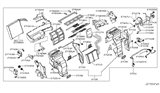 Diagram for Nissan Blend Door Actuator - 27742-1LA0B