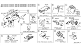 Diagram for Nissan Steering Angle Sensor - 47945-5BC1A