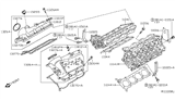 Diagram for Nissan NV Cylinder Head Gasket - 11044-EA20B