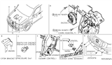 Diagram for Nissan NV Body Control Module - 28532-1PA0B