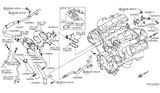 Diagram for Nissan Pathfinder Thermostat Housing - 13048-7S000