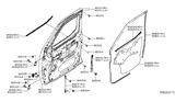 Diagram for 2020 Nissan NV Door Check - 80430-1PA0A