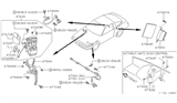 Diagram for Nissan 240SX Speed Sensor - 47911-39F10
