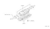 Diagram for Nissan 240SX Exhaust Heat Shield - 20853-60J02
