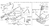 Diagram for Nissan NV Engine Control Module - 23703-9CF0A