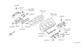 Diagram for Nissan Pathfinder Exhaust Manifold - 14002-EA200