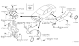 Diagram for 2001 Nissan Sentra Speed Sensor - 47911-4M460