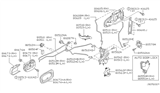Diagram for Nissan Sentra Door Latch Assembly - 80503-8Z400