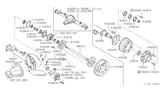 Diagram for Nissan Hardbody Pickup (D21) Wheel Seal - 43232-01G10