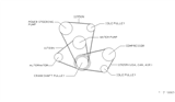 Diagram for Nissan Hardbody Pickup (D21U) Serpentine Belt - 02117-92523
