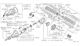 Diagram for Nissan Xterra CV Joint Companion Flange - 38210-01J20