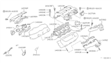 Diagram for Nissan Pathfinder Exhaust Manifold - 14002-03G00