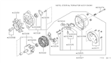Diagram for Nissan 240SX Voltage Regulator - 23215-64J00