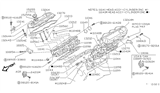 Diagram for Nissan Hardbody Pickup (D21) Cylinder Head Gasket - 11044-40F10