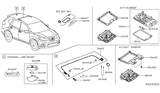 Diagram for Nissan Dome Light - 26430-4GC7A