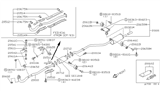 Diagram for Nissan Pulsar NX Tail Pipe - 20321-18M00