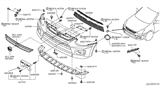 Diagram for Nissan Rogue License Plate - 96210-1VK0A
