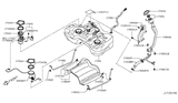 Diagram for Nissan Fuel Level Sensor - 25060-JM10A