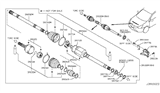 Diagram for Nissan Pathfinder Wheel Bearing - 39774-JA02A
