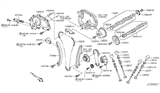 Diagram for Nissan Frontier Timing Chain Guide - 13091-6N20A