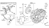 Diagram for Nissan Juke Thermostat - 21200-3DD0A