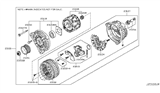 Diagram for Nissan Cube Alternator Pulley - 23151-JD20A