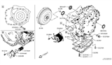 Diagram for Nissan Juke Torque Converter - 31100-3TX0A