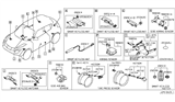 Diagram for Nissan Leaf TPMS Sensor - 40704-3AN0A