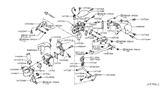 Diagram for Nissan Juke Fuel Line Clamps - 16439-16E0A
