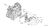 Diagram for Nissan Juke Exhaust Heat Shield - 16590-1KC0A