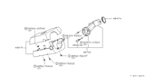 Diagram for Nissan 720 Pickup Ignition Lock Cylinder - 48710-18W00