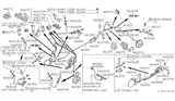 Diagram for Nissan Brake Proportioning Valve - 46400-34W00