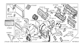 Diagram for Nissan Blend Door Actuator - 27732-8H300