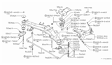 Diagram for Nissan 280ZX Trailing Arm - 55502-P7110