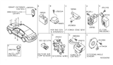 Diagram for Nissan Altima Air Bag Control Module - 98820-ZX09A