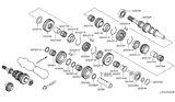 Diagram for Nissan Juke Reverse Idler Gear - 32282-8H50B