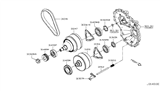 Diagram for Nissan Sentra Needle Bearing - 31455-1XF0C
