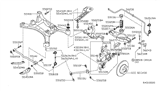 Diagram for Nissan Altima Spindle - 43018-ZX00B