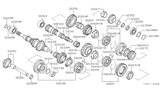 Diagram for Nissan Output Shaft Bearing - 32219-62Y00