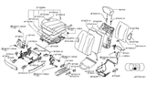 Diagram for Nissan Murano Seat Switch - 87013-C9913