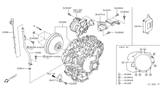 Diagram for 2007 Nissan Murano Transmission Assembly - 31020-1XD15