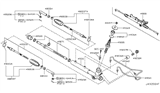Diagram for Nissan Murano Tie Rod End - 48520-CB025