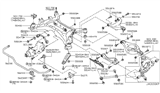 Diagram for Nissan Murano Lateral Arm - 551A0-CC40C